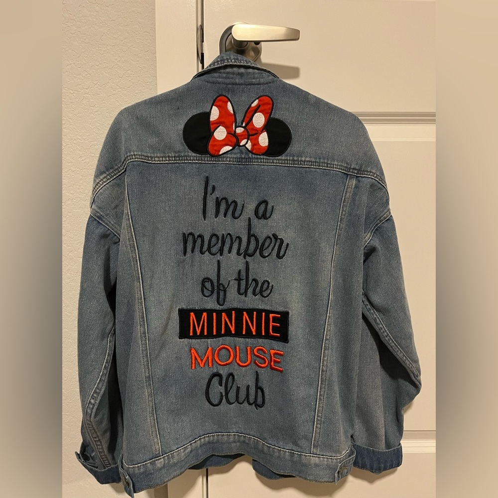 Minnie Mouse denim jacket